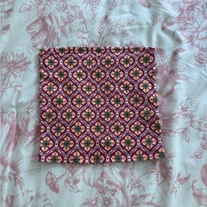 Old Navy Pink and Orange Floral Tube Top